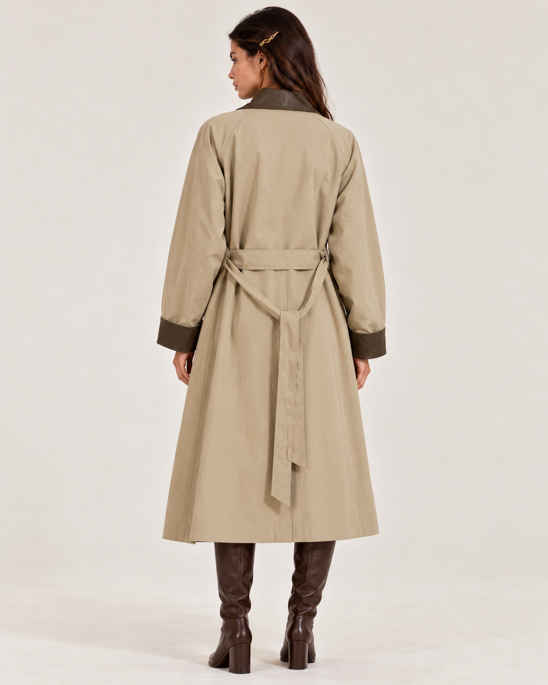 Trench coupe vent Beige