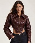 CUIR BORDEAUX